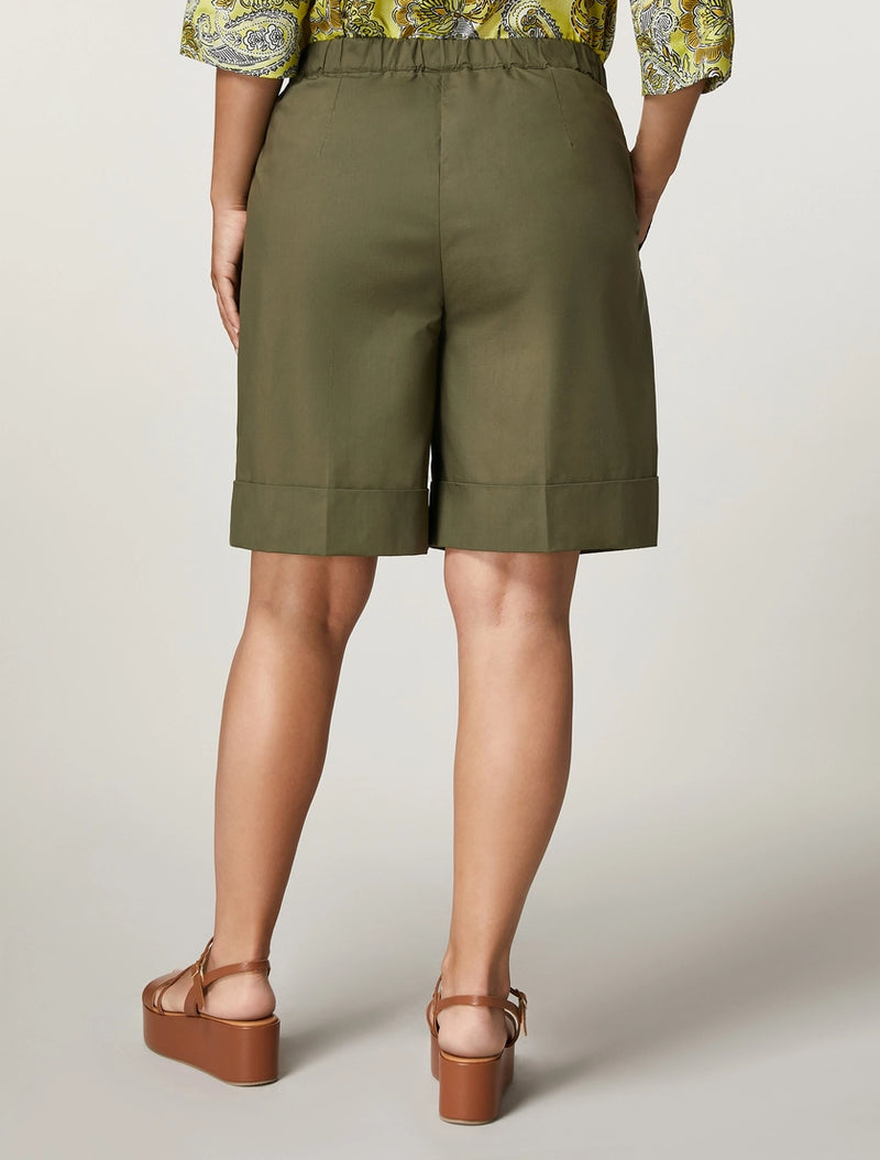 SHORTS IN POPELINE DI COTONE persona by marina rinaldi