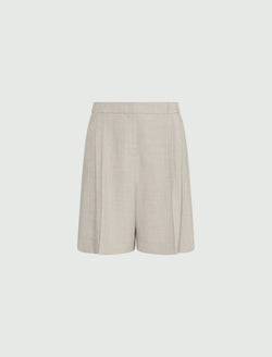 Bermuda in stuoia stretch - Sabbia MARELLA