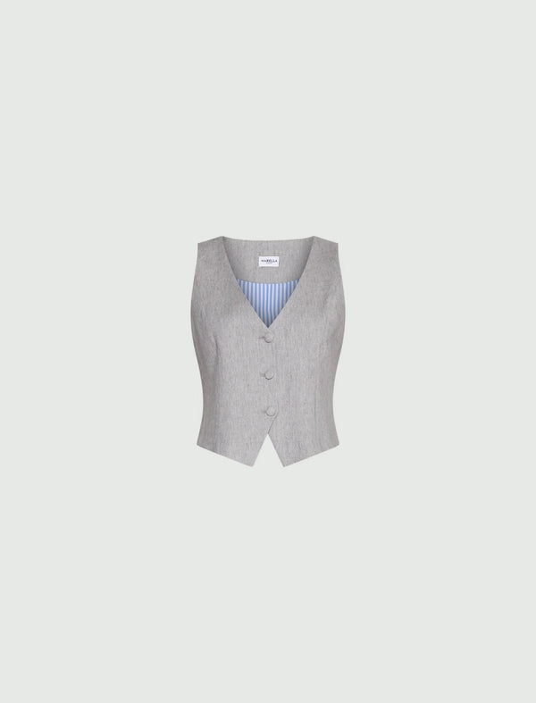Gilet in misto viscosa Marella