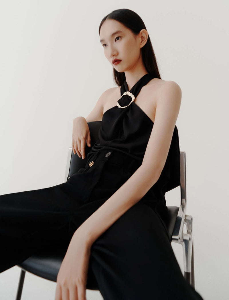 Top in satin marella art. 365