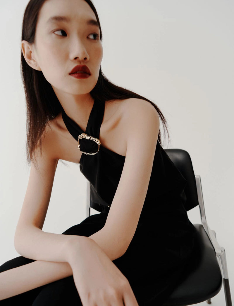Top in satin marella art. 365
