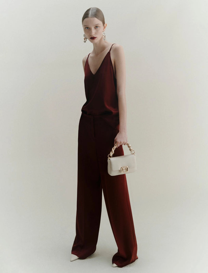 Top sottoveste in satin - BORDEAUX MARELLA