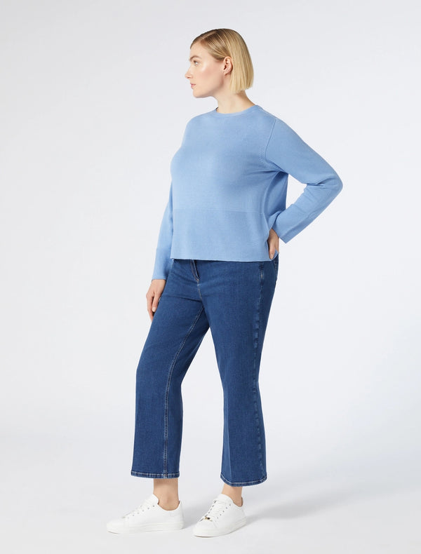 Jeans flare in denim stretch PERSONA BY MARINA RINALDI