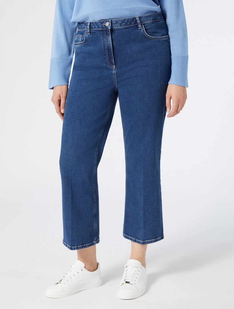 Jeans flare in denim stretch PERSONA BY MARINA RINALDI