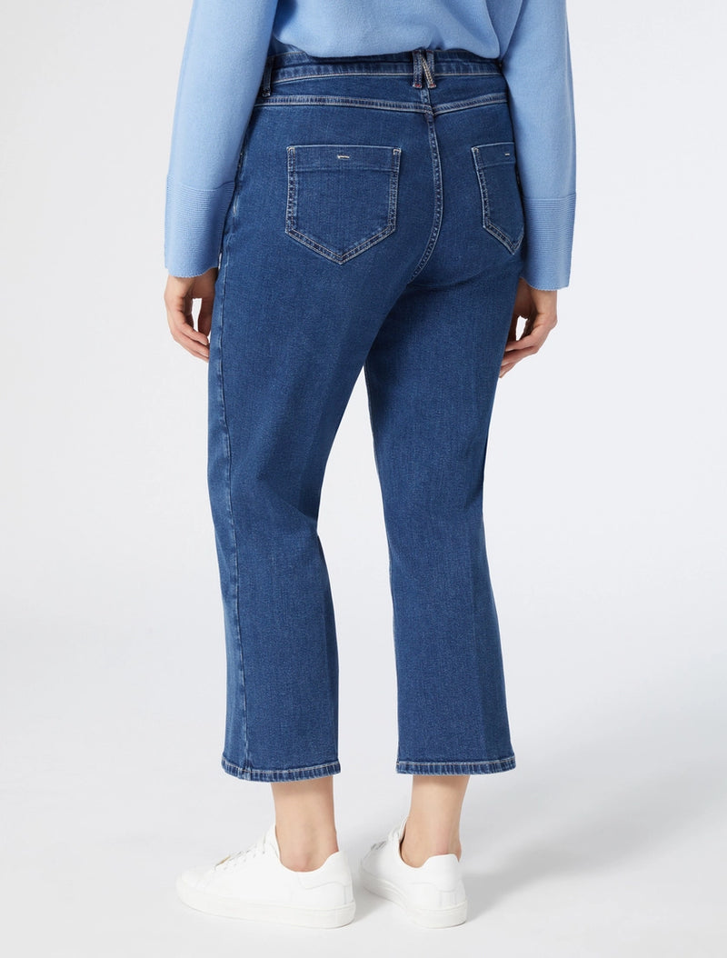Jeans flare in denim stretch PERSONA BY MARINA RINALDI