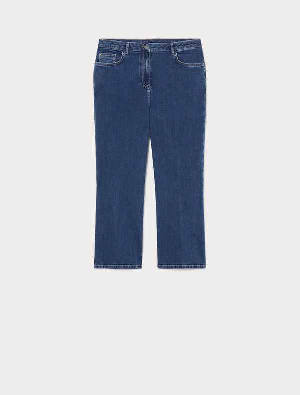 Jeans flare in denim stretch PERSONA BY MARINA RINALDI