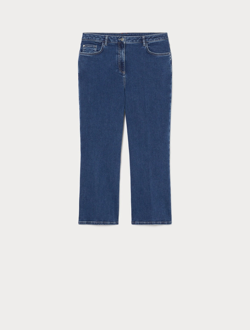 Jeans flare in denim stretch PERSONA BY MARINA RINALDI