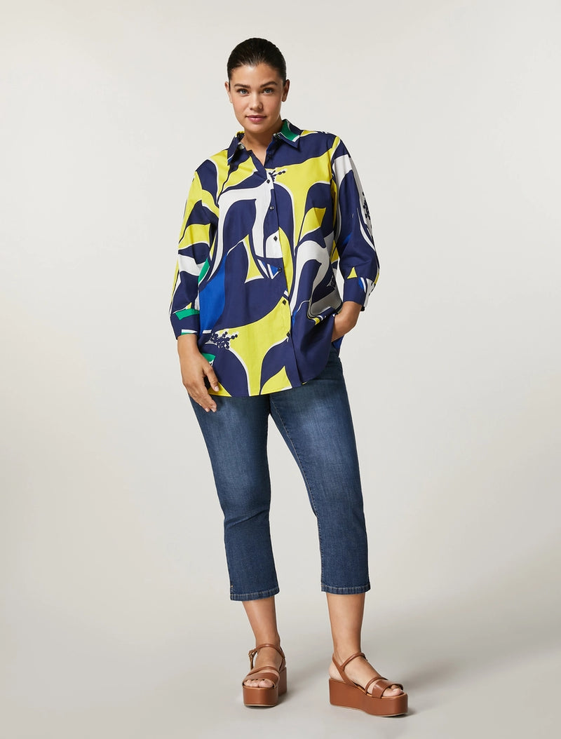 PANTALONI IN DENIM DI COTONE persona by marina rinaldi
