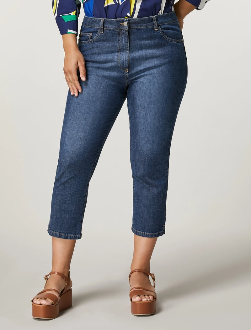 PANTALONI IN DENIM DI COTONE persona by marina rinaldi