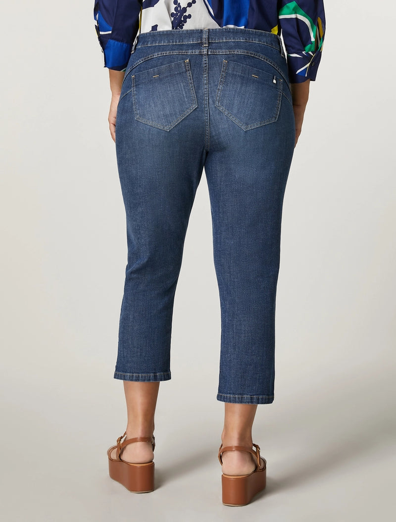 PANTALONI IN DENIM DI COTONE persona by marina rinaldi