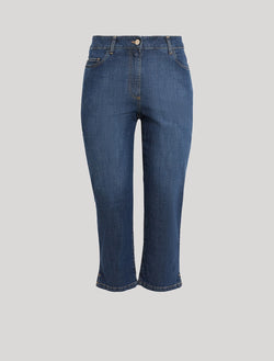 PANTALONI IN DENIM DI COTONE persona by marina rinaldi