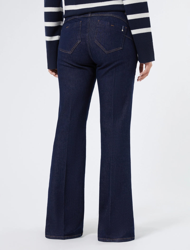 Jeans flare in denim - BLU NOTTE PERSONA BY MARINA RINALDI