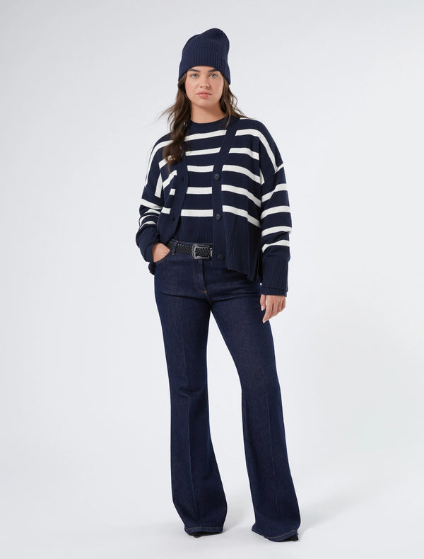 Jeans flare in denim - BLU NOTTE PERSONA BY MARINA RINALDI