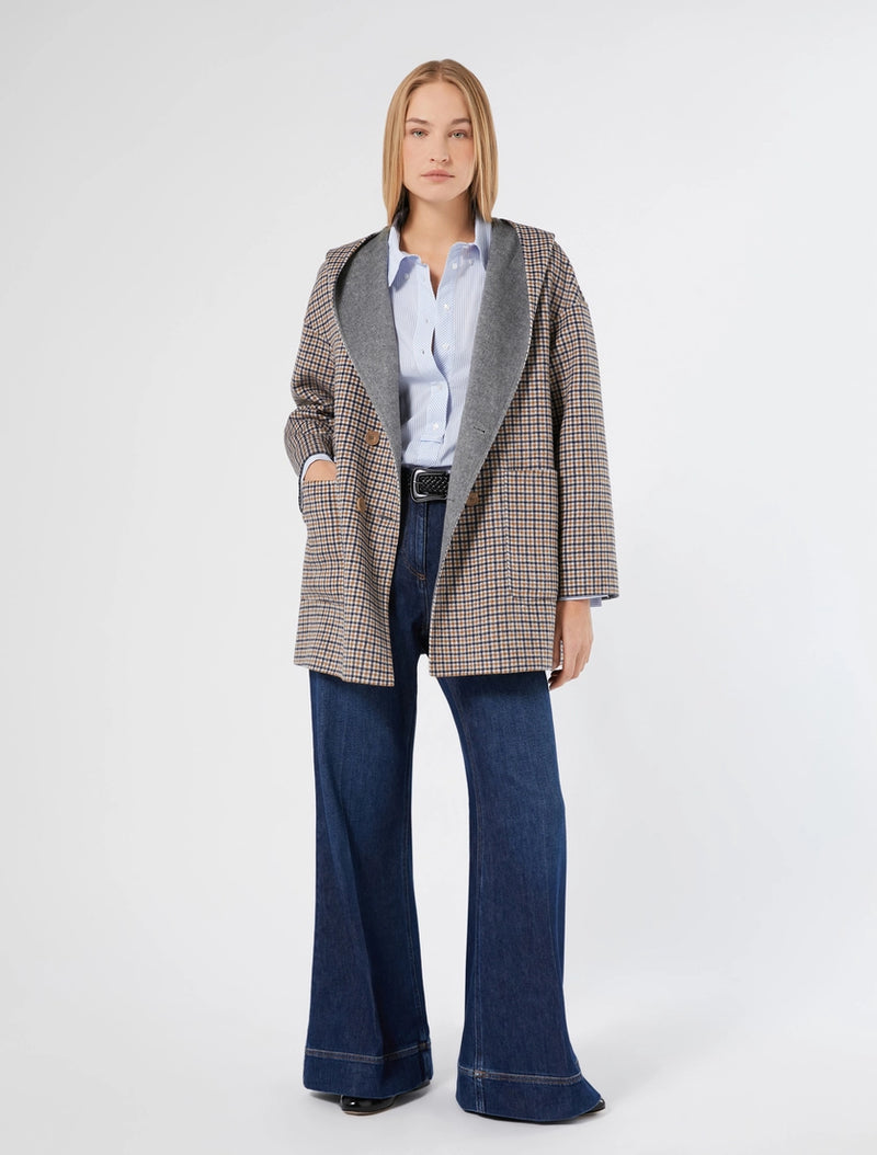 Jeans flare in denim di cotone - BLU NOTTE PERSONA BY MARINA RINALDI