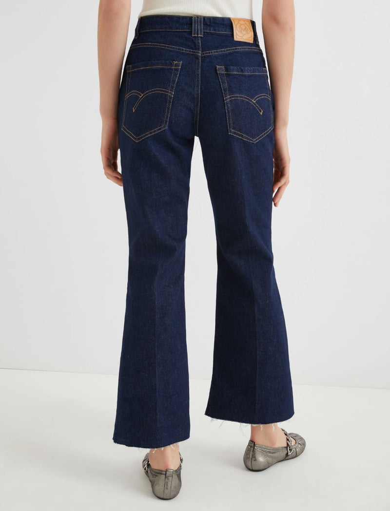 Jeans flare crop - BLU NOTTE MARELLA