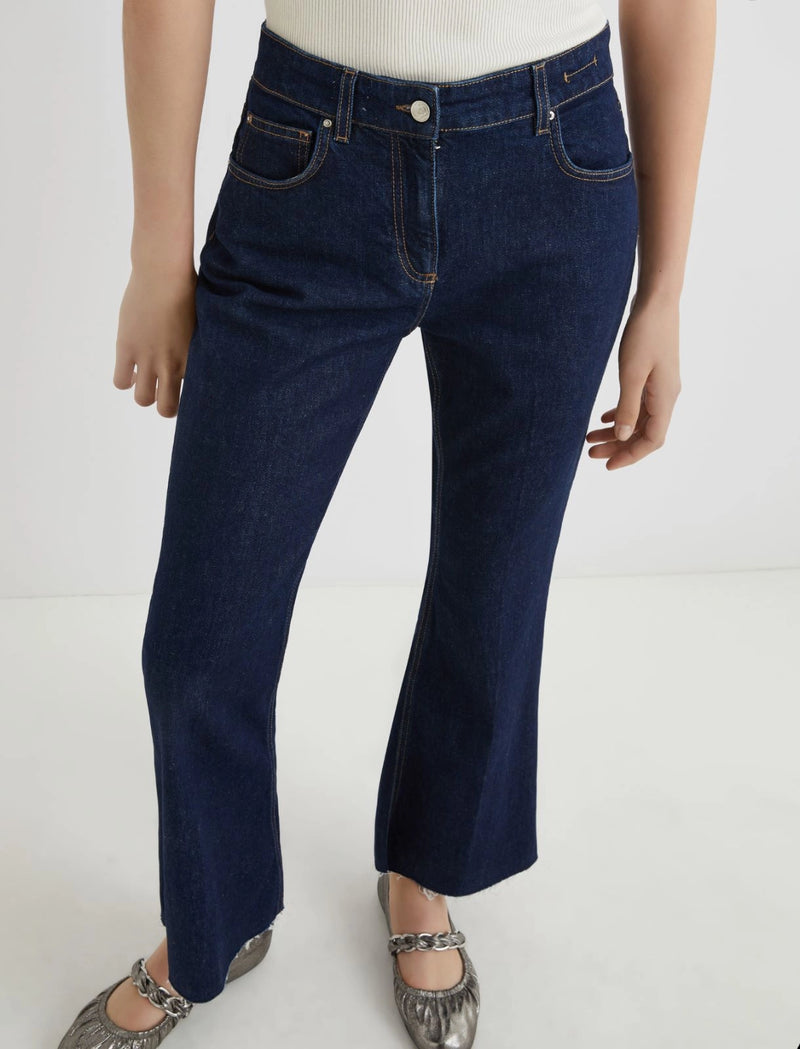 Jeans flare crop - BLU NOTTE MARELLA