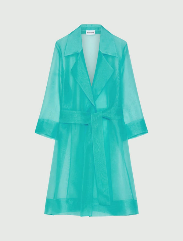 Spolverino in organza marella