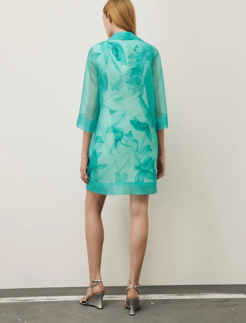 Spolverino in organza marella