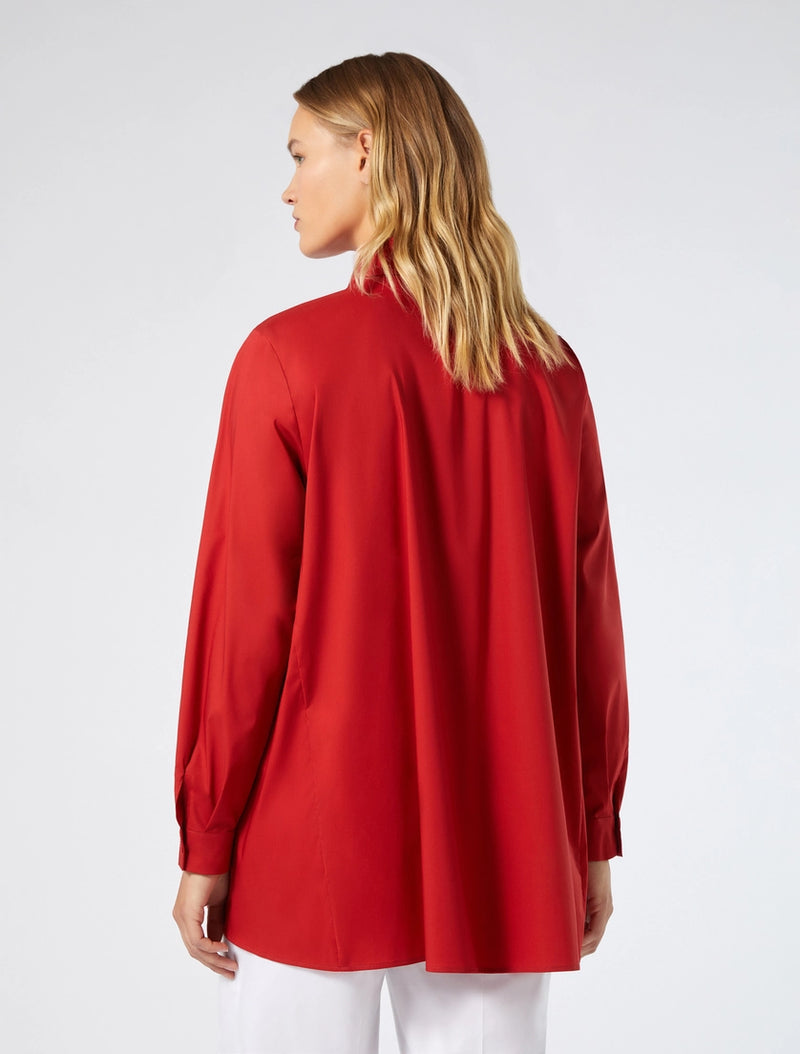 Camicia over in popeline stretch PERSONA BY MARINA RINALDI