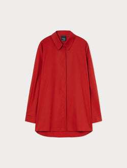 Camicia over in popeline stretch PERSONA BY MARINA RINALDI