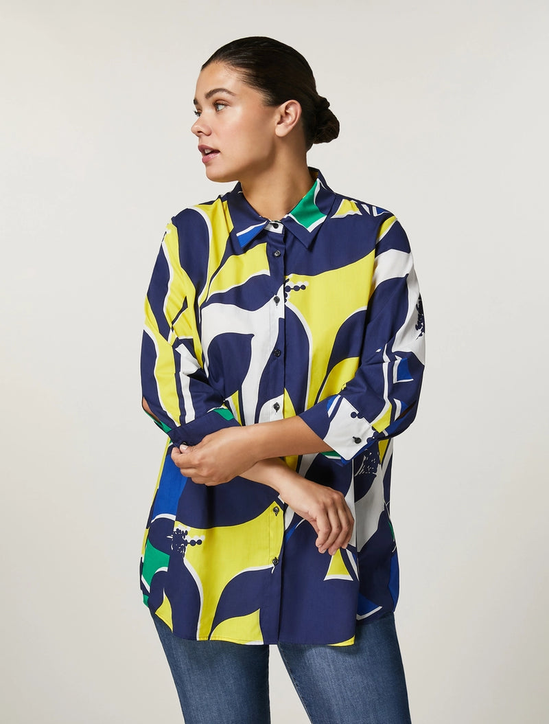 CAMICIA IN POPELINE DI COTONE persona by marina rinaldi