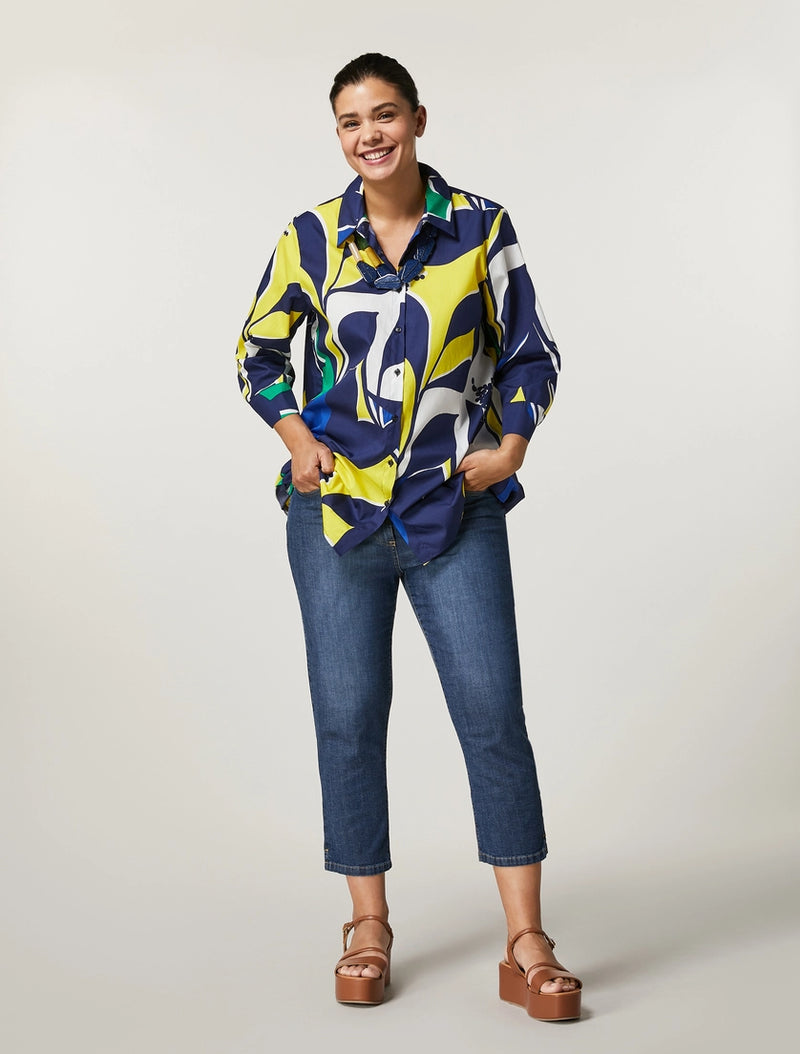 CAMICIA IN POPELINE DI COTONE persona by marina rinaldi