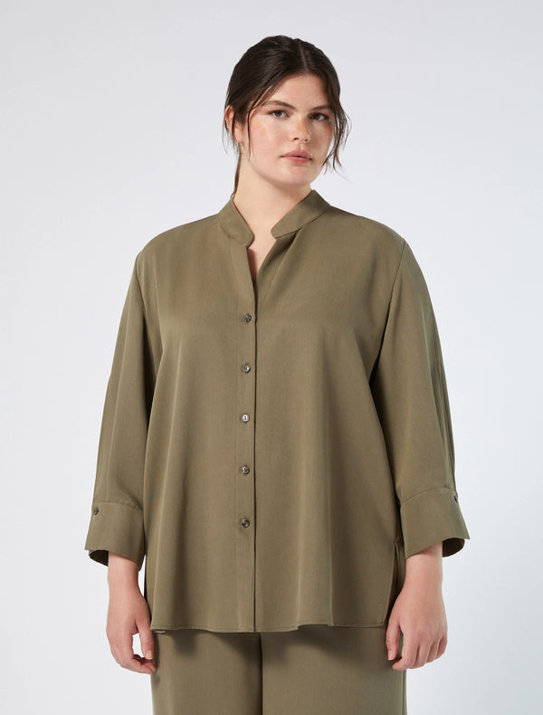 Camicia in twill di tencel PERSONA BY MARINA RINALDI
