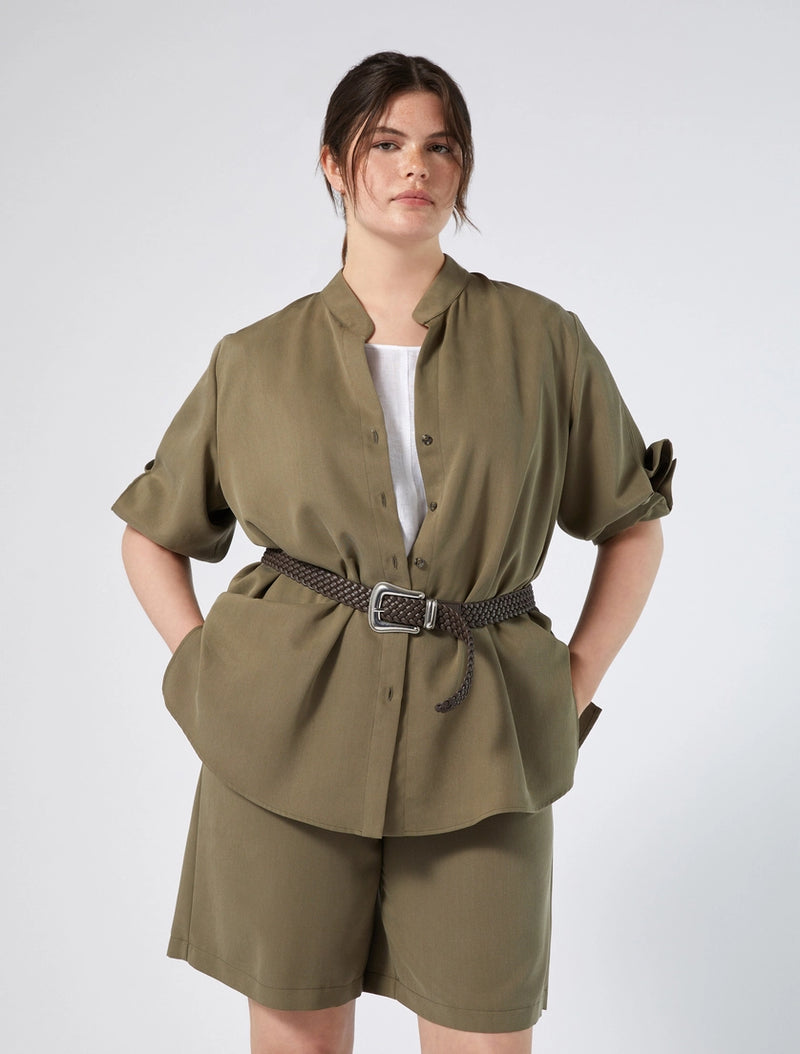 Camicia in twill di tencel PERSONA BY MARINA RINALDI
