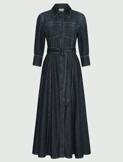 Abito chemisier in denim MARELLA