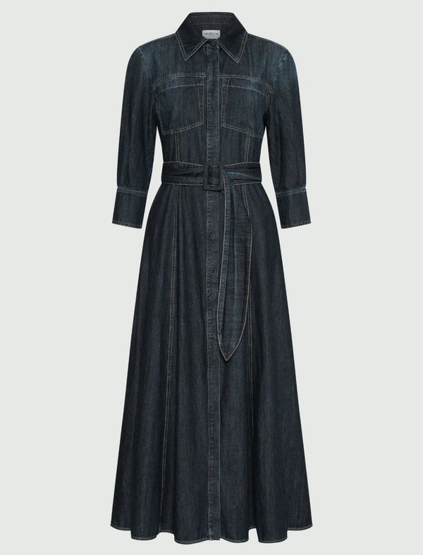 Abito chemisier in denim MARELLA