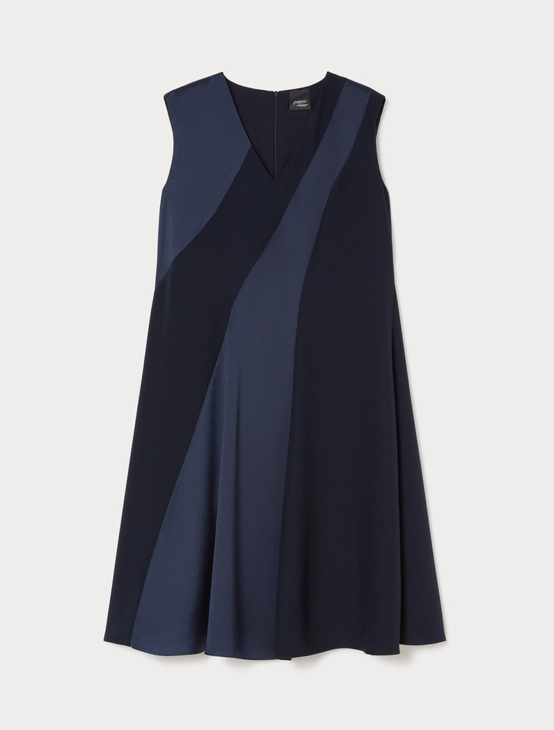 Abito in crêpe envers satin PERSONA BY MARINA RINALDI