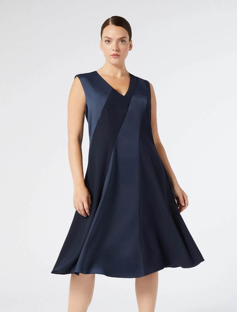 Abito in crêpe envers satin PERSONA BY MARINA RINALDI