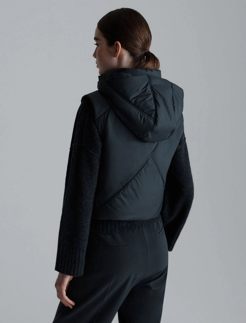 Gilet trapuntato - GRIGIO SCURO MARELLA MONOCHROME