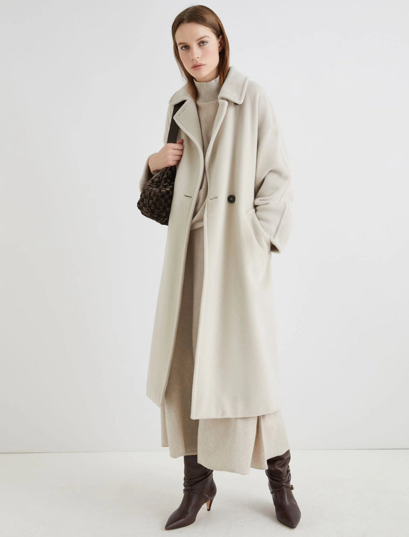 Longuette in misto cashmere - NATURALE MARELLA