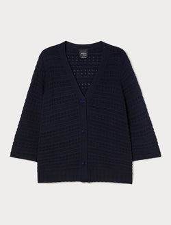 Cardigan in cotone traforato PERSONA BY MARINA RINALDI