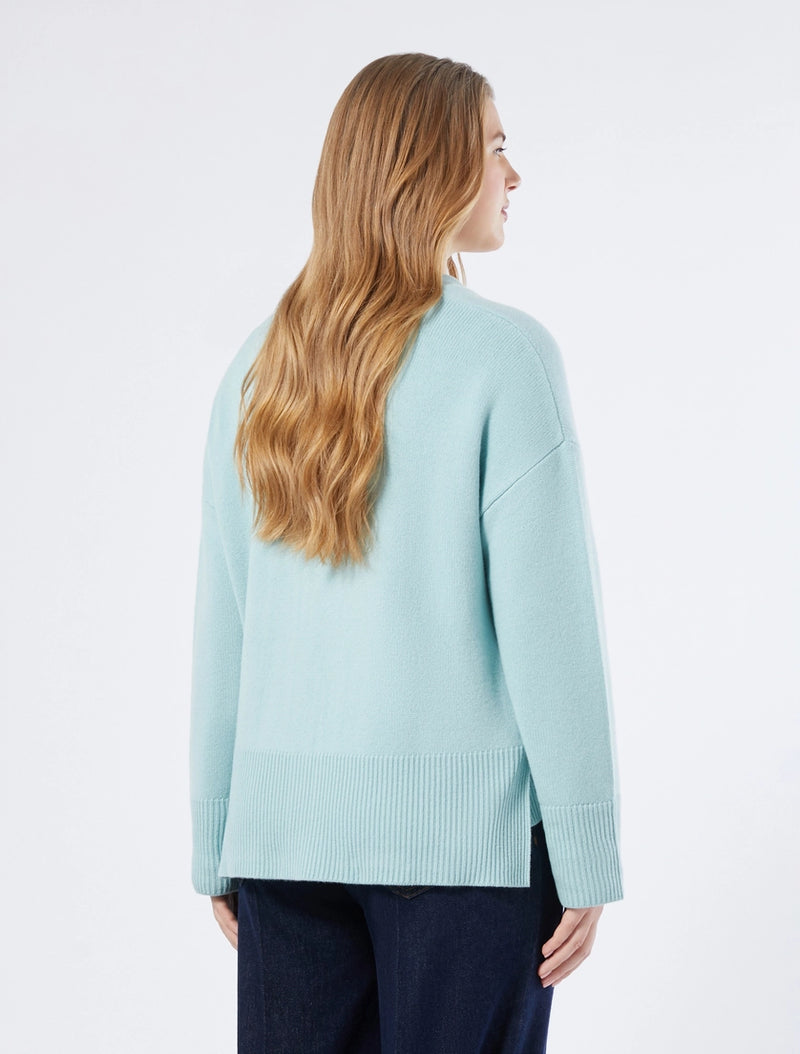 Cardigan boxy in pura lana - ACQUA PERSONA BY MARINA RINALDI