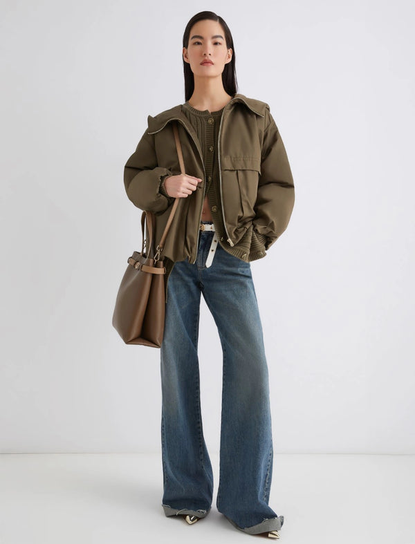 Cardigan a trecce - KAKI MARELLA