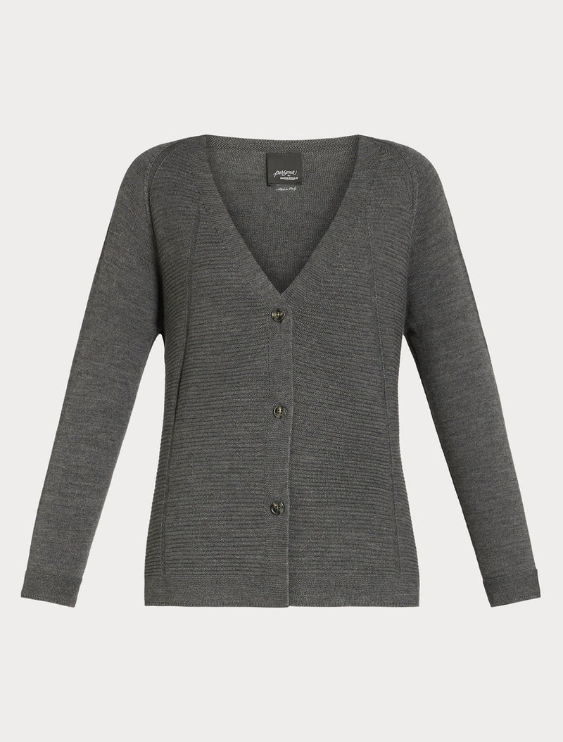 Cardigan in misto lana persona by marina rinaldi
