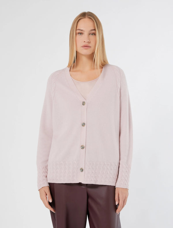 Cardigan in misto lana e cachemire - ROSA PERSONA BY MARINA RINALDI