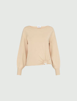 Maglia con piercing marella