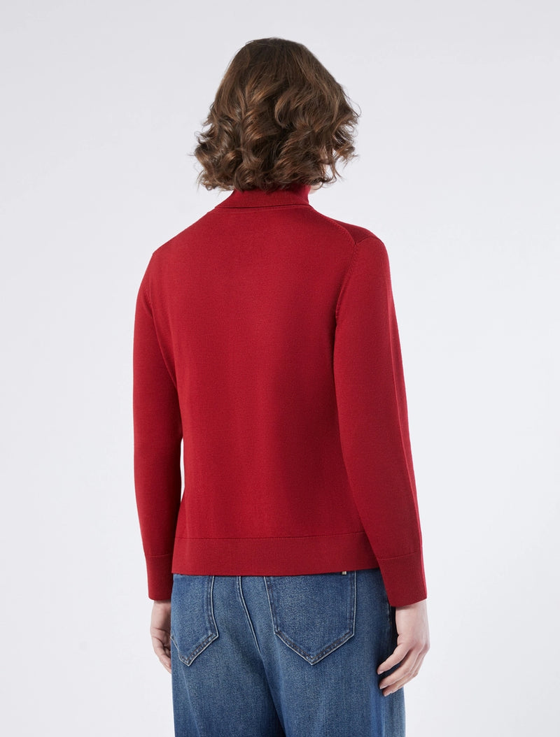 Dolcevita in pura lana - BORDEAUX PERSONA BY MARINA RINALDI