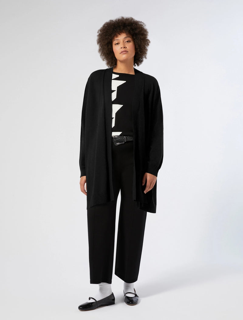 Maglia in viscosa a fantasia - BIANCO NERO PERSONA BY MARINA RINALDI