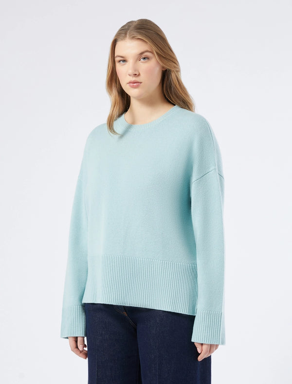 Maglia boxy in pura lana - ACQUA PERSONA BY MARINA RINALDI