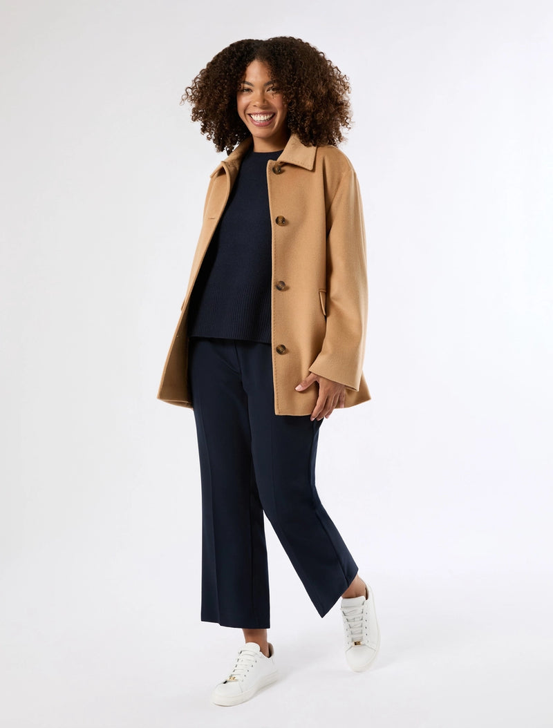 Maglia boxy in pura lana - BLU NOTTE PERSONA BY MARINA RINALDI