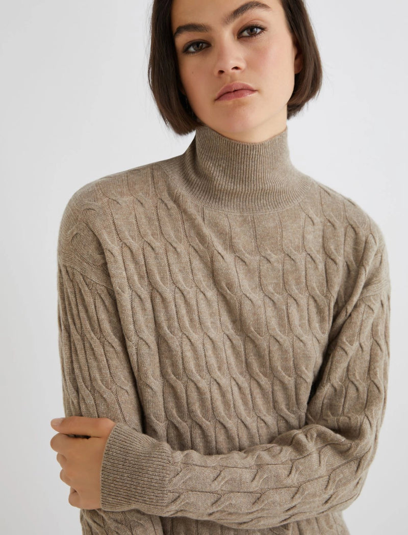 Lupetto in misto cashmere - FANGO MARELLA