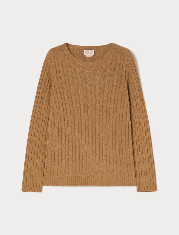 Maglia in lana e viscosa - CAMMELLO PERSONA BY MARINA RINALDI