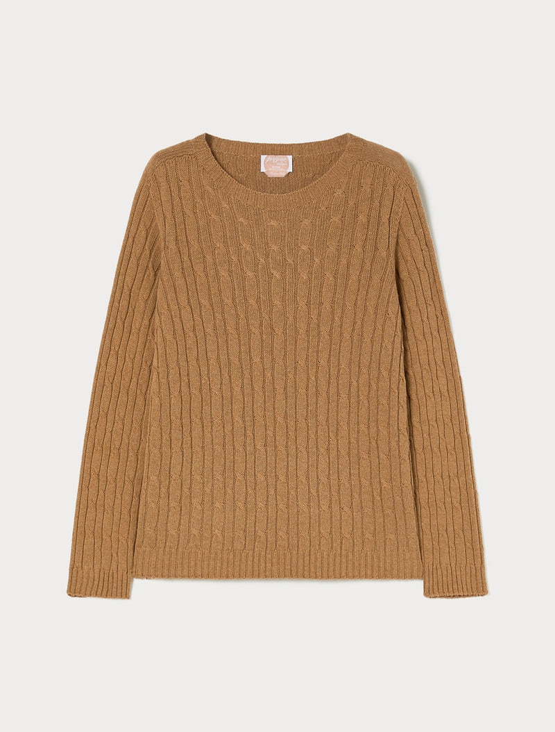 Maglia in lana e viscosa - CAMMELLO PERSONA BY MARINA RINALDI