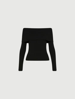 Maglia con collo ad anello - NERO MARELLA