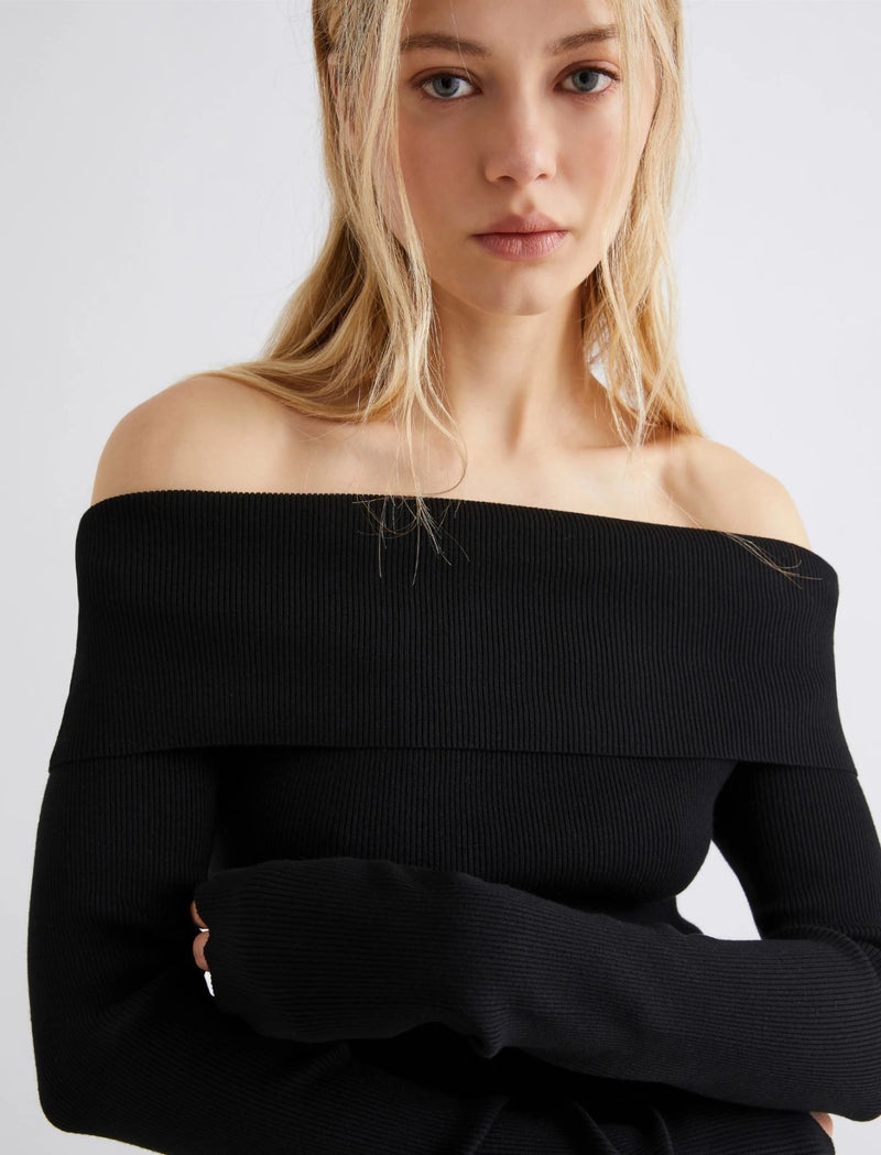 Maglia con collo ad anello - NERO MARELLA