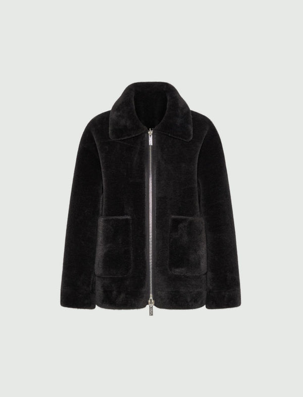 Giacca cocoon reversibile - ANTRACITE MARELLA MONOCHROME